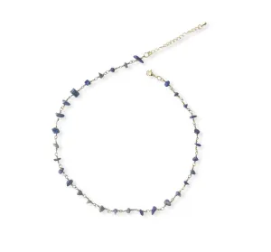 Lapis Lazuli Choker Necklace