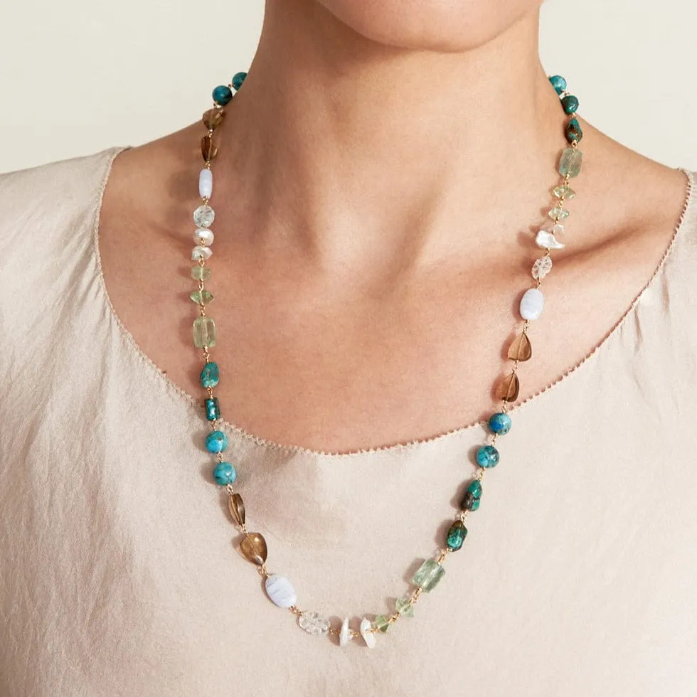 Mave Necklace Turquoise Mix