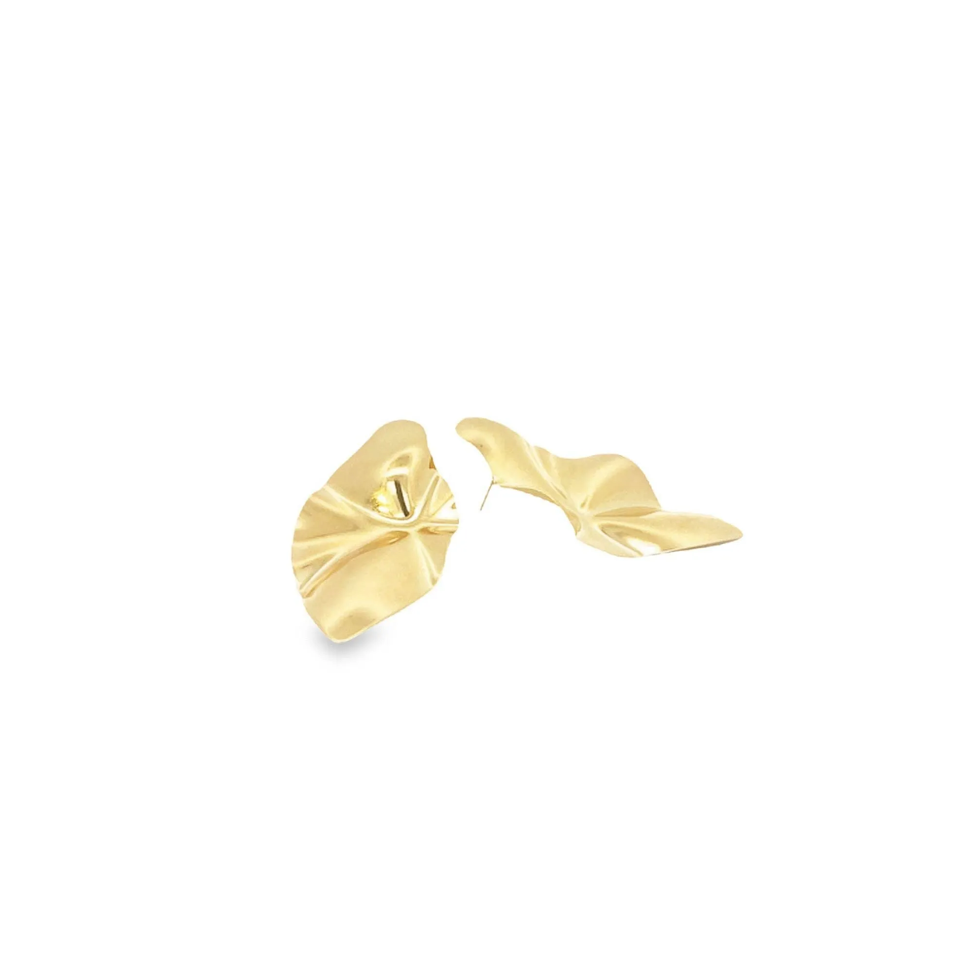 Minimalist Wavy Earrings