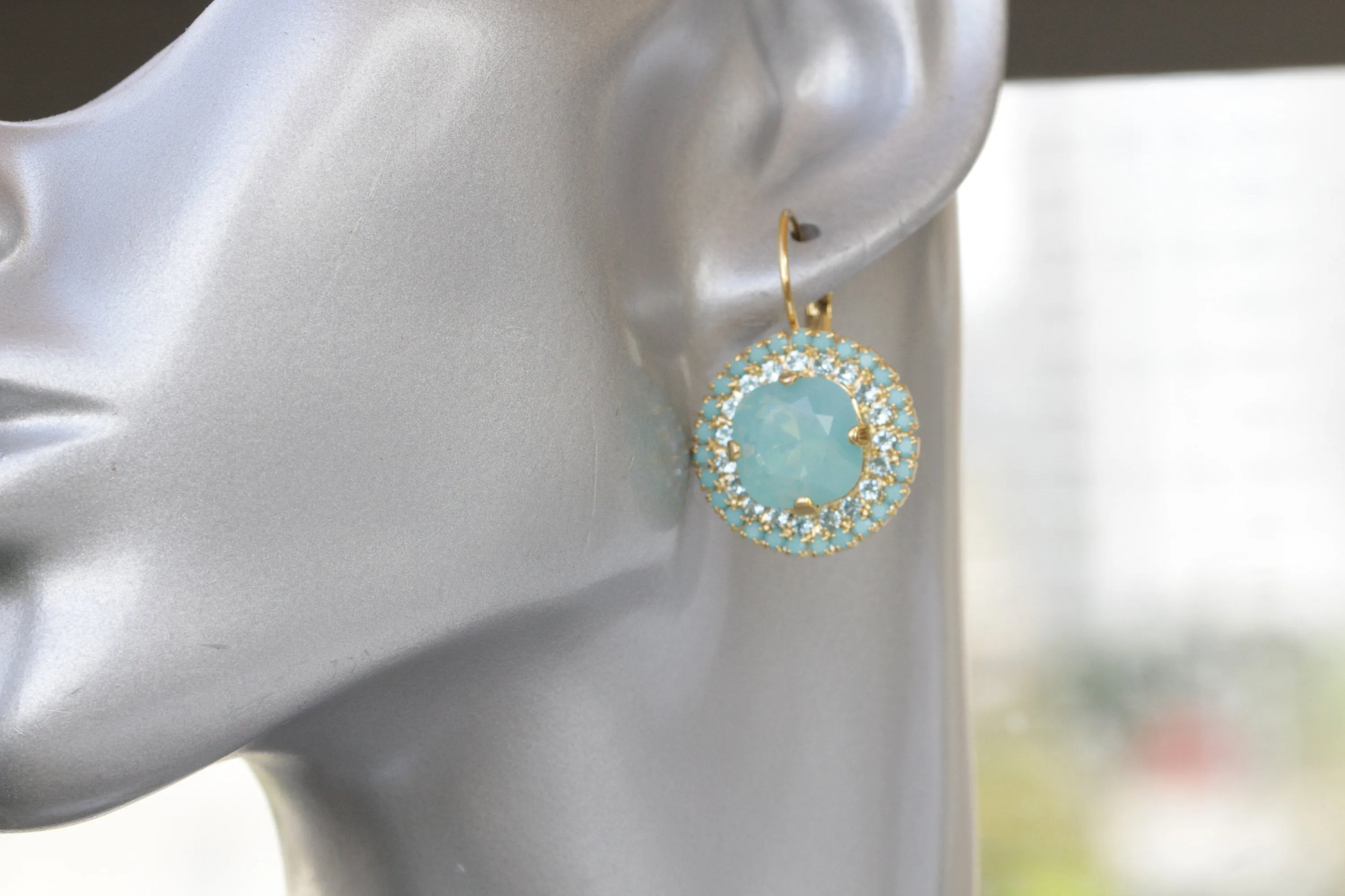 MINT GOLD earrings,