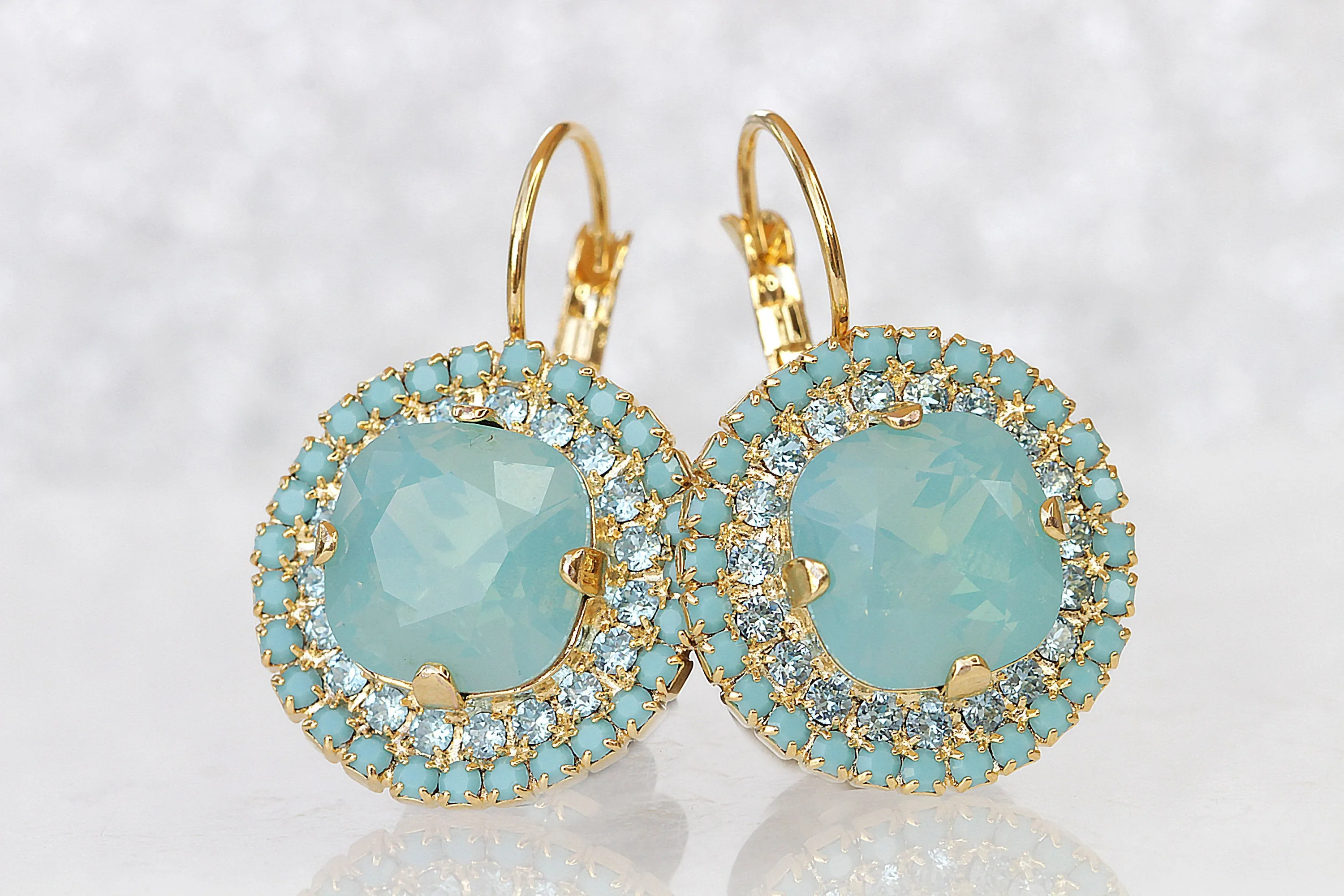 MINT GOLD earrings,