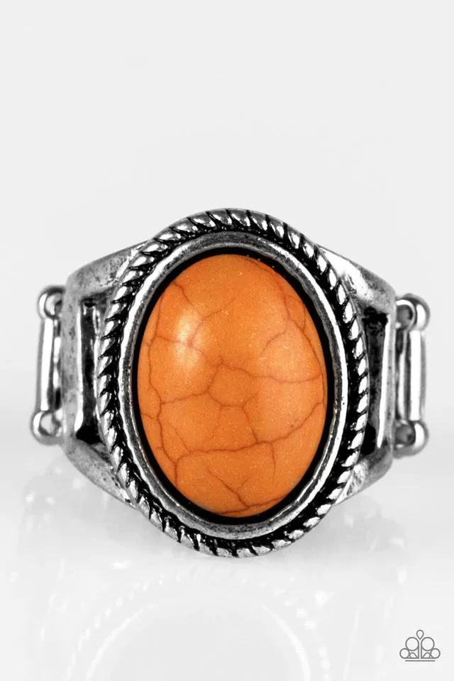 Paparazzi Ring ~ Country Crew - Orange