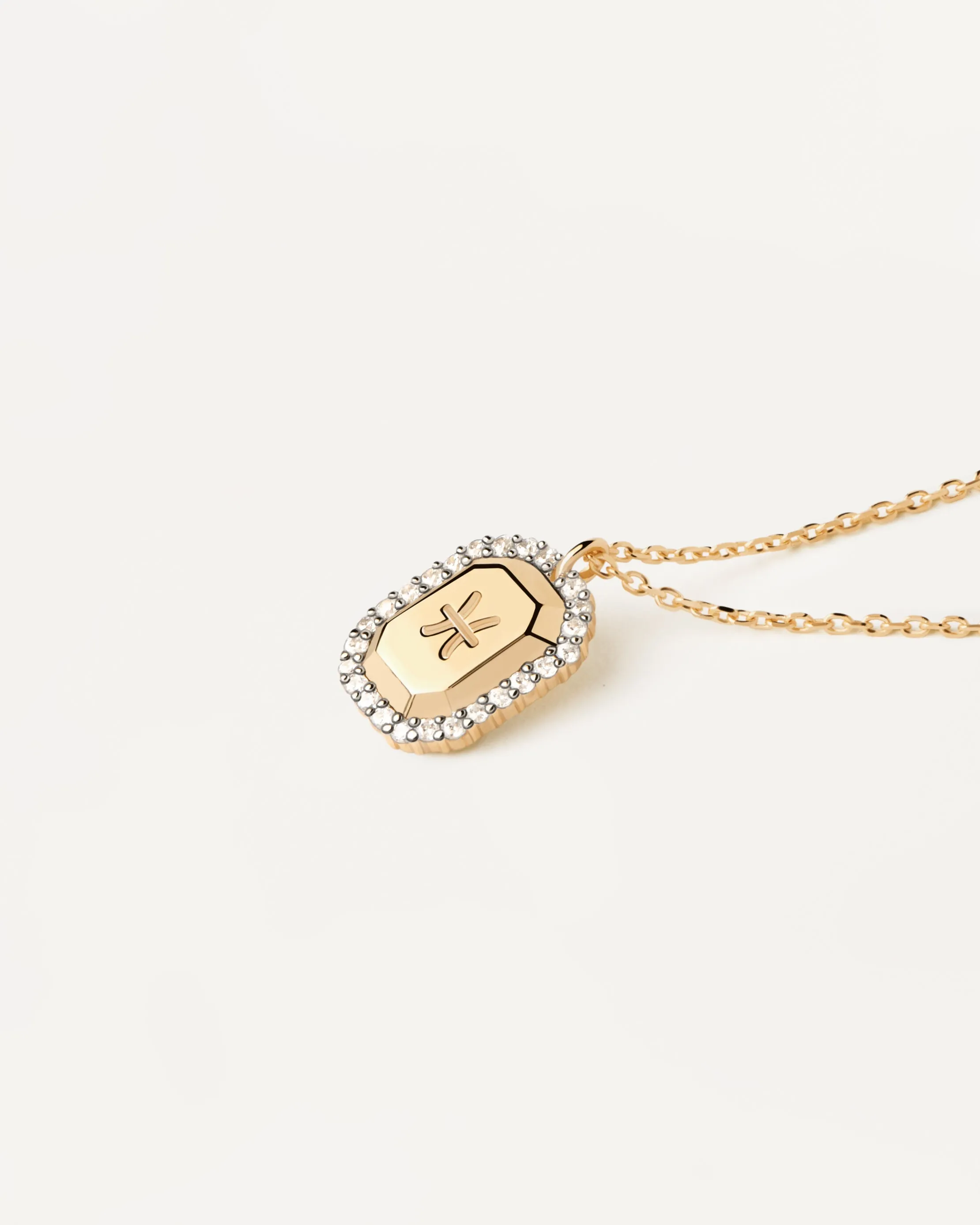 PDPAOLA Pisces Necklace- Gold