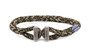 PIG & HEN - Icy Ike Rope Bracelet - Army/Sand