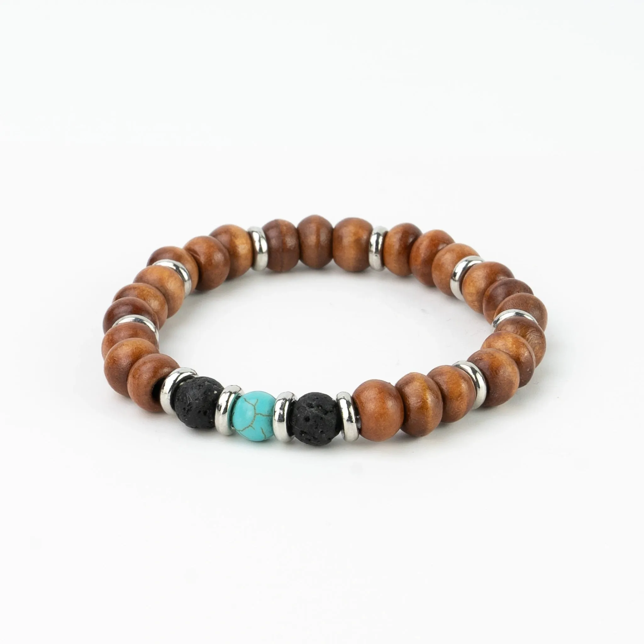 Pokhara Lava Stone Bracelet Set