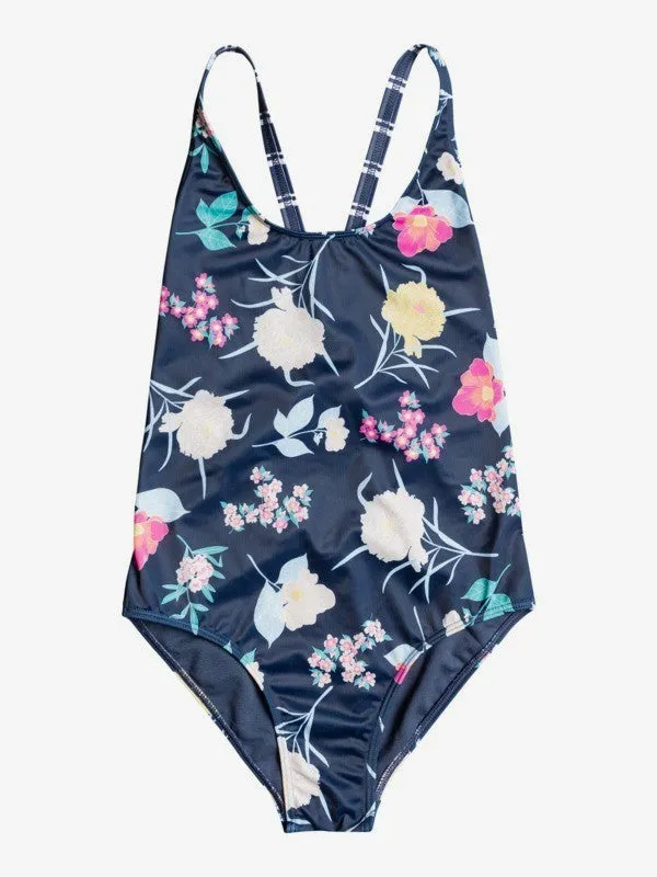 Roxy Flowers Addict Girls One Piece