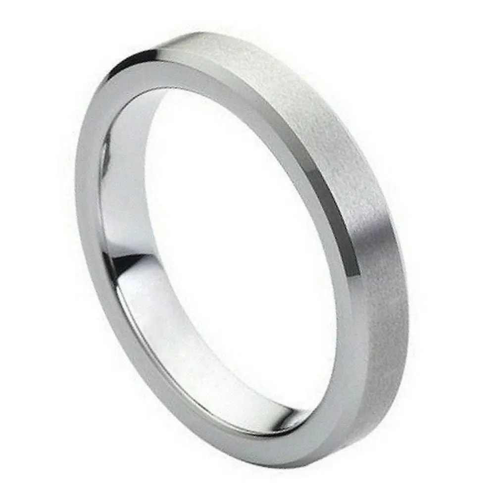 Scratch Free Tungsten Carbide Ring - 4mm, 6mm, 8mm  or 10MM Width