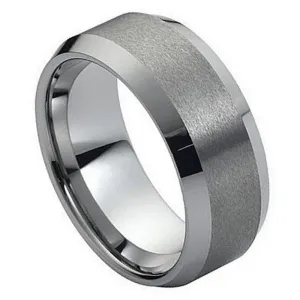 Scratch Free Tungsten Carbide Ring - 4mm, 6mm, 8mm  or 10MM Width