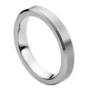 Scratch Free Tungsten Carbide Ring - 4mm, 6mm, 8mm or 10mm Width