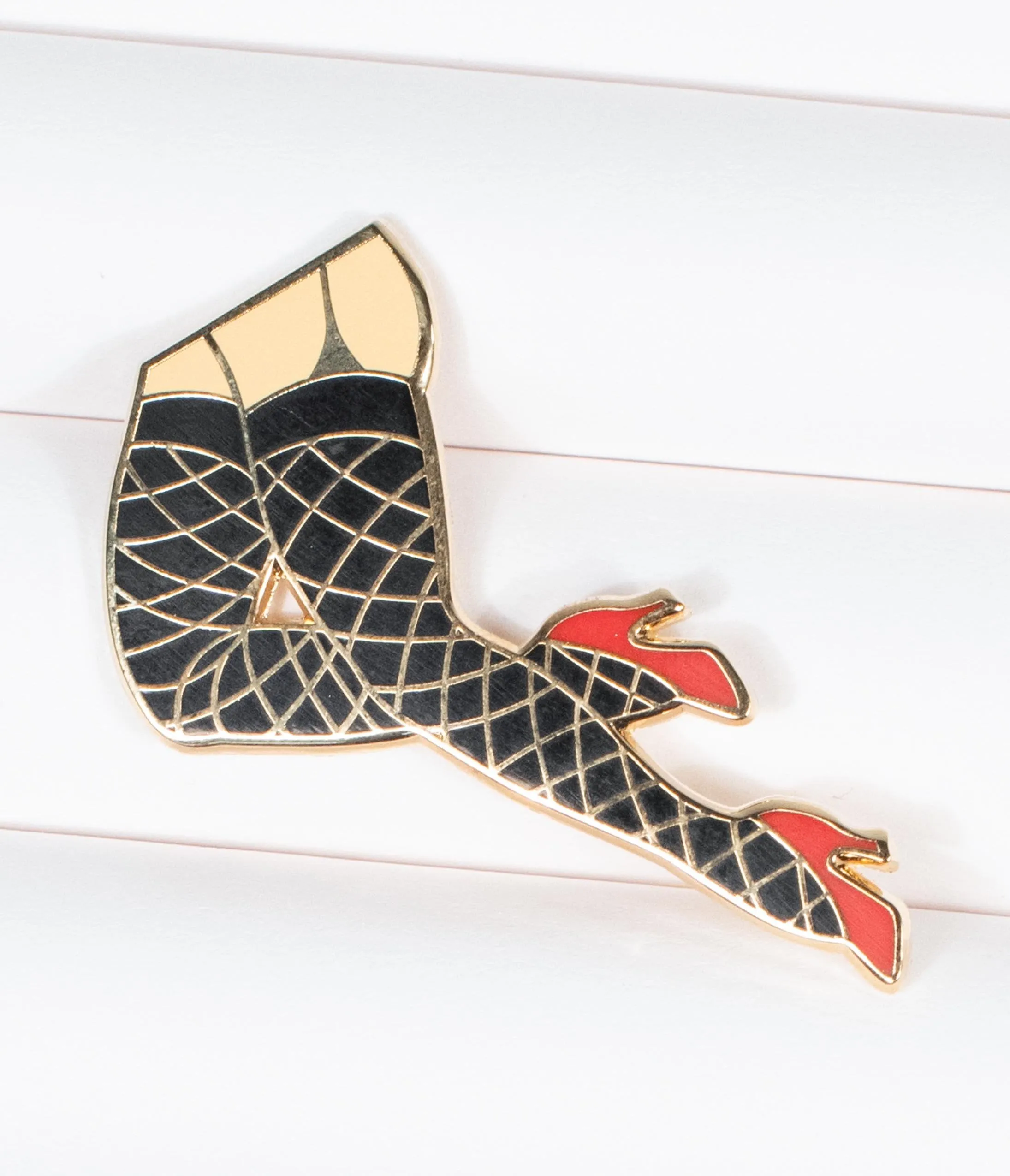 Sexy Legs Enamel Pin