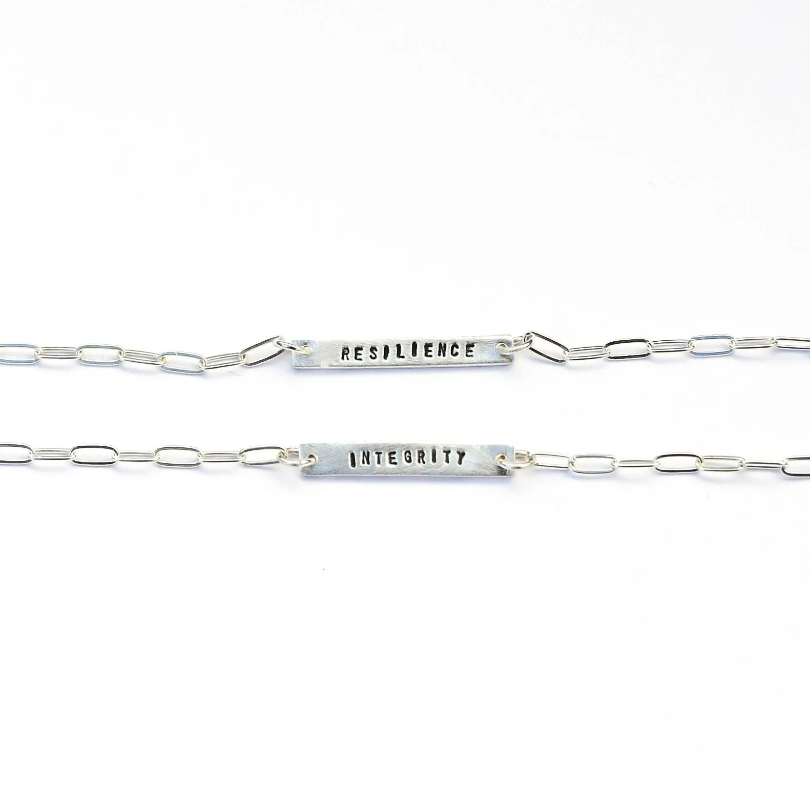 Silver Intention Bracelet: SURVIVOR