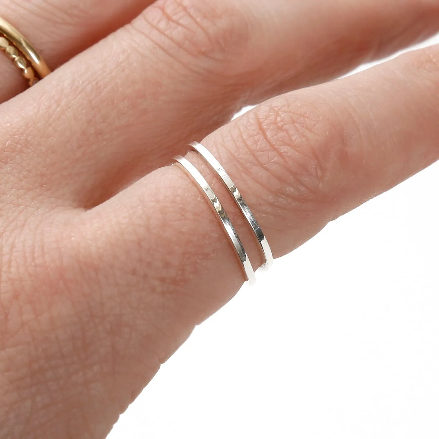 Simple Twist Sterling Ring