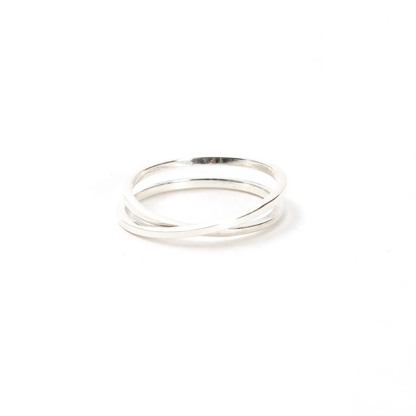 Simple Twist Sterling Ring