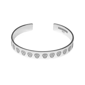 Skull Engraved Bangle