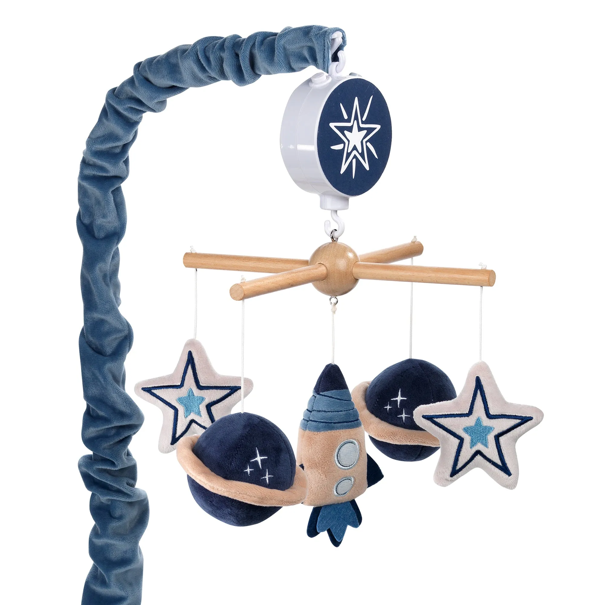 Sky Rocket Musical Baby Crib Mobile