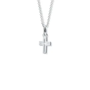 St Thomas Small Cross Pendant Silver