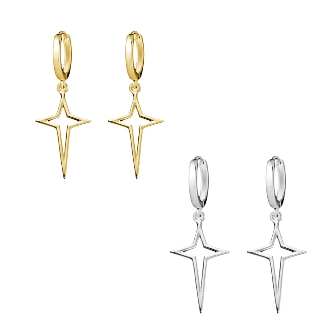 Sterling Silver Earrings - North Star Sleeper