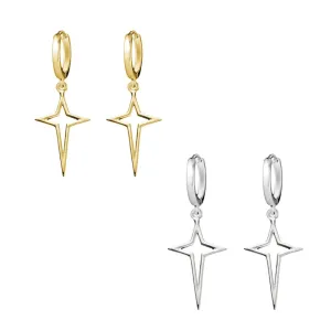 Sterling Silver Earrings - North Star Sleeper