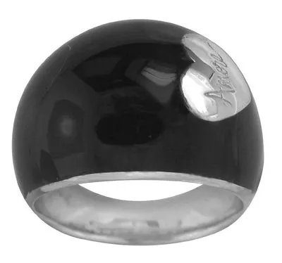 Sweet Amore - Black Enamel Ring