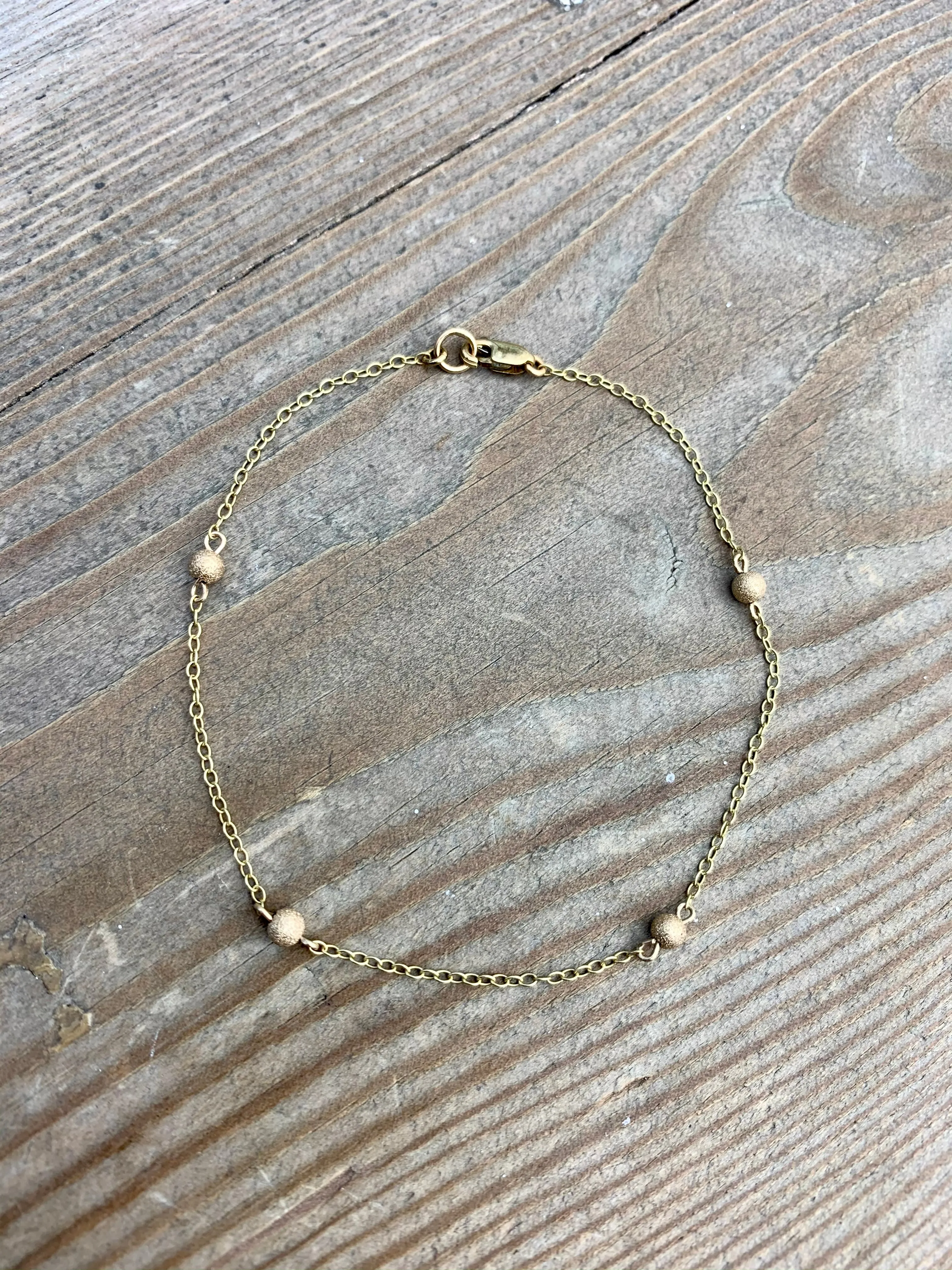 Teeny Sparkle Bracelet in Gold