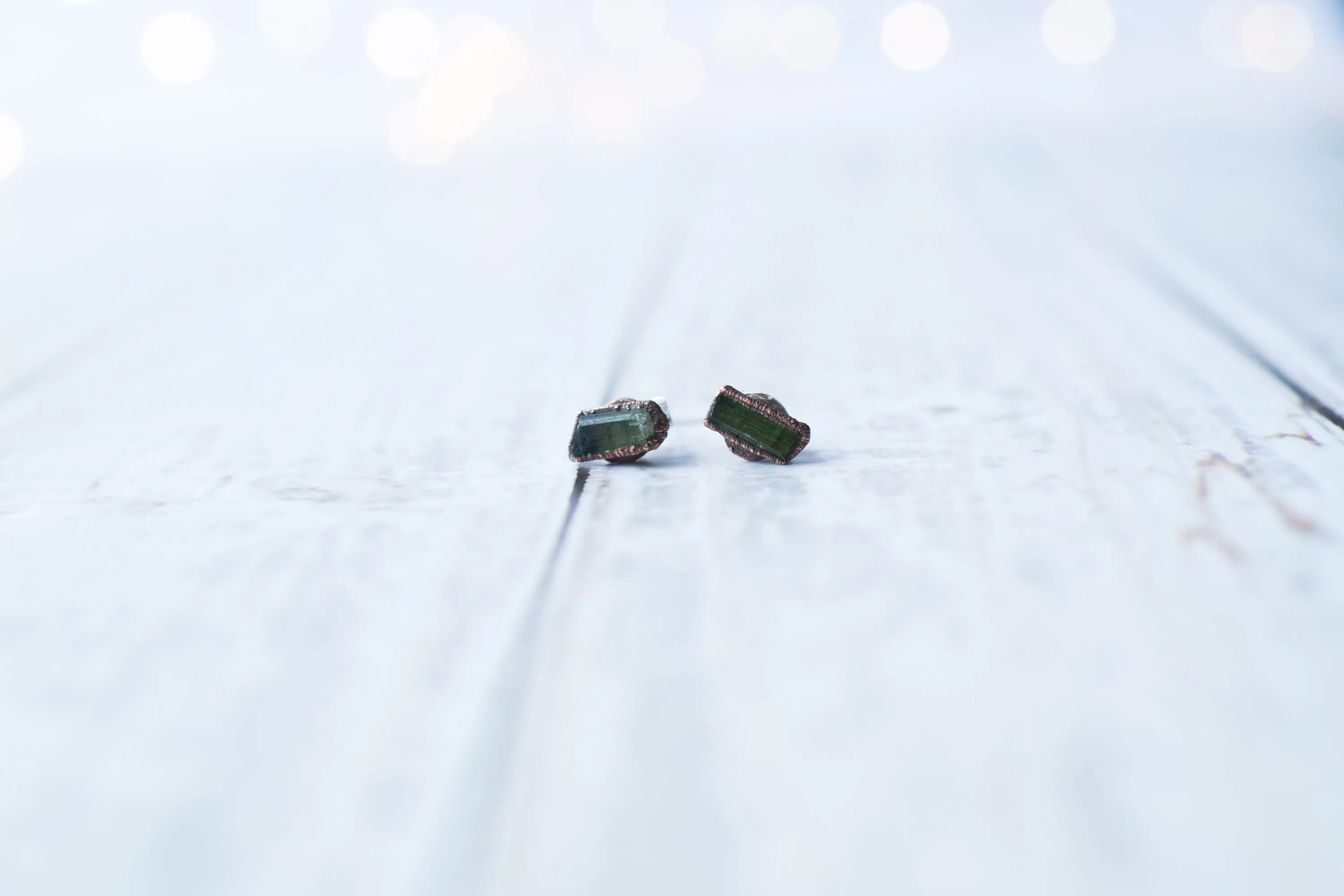 Tourmaline earrings | Stud earrings