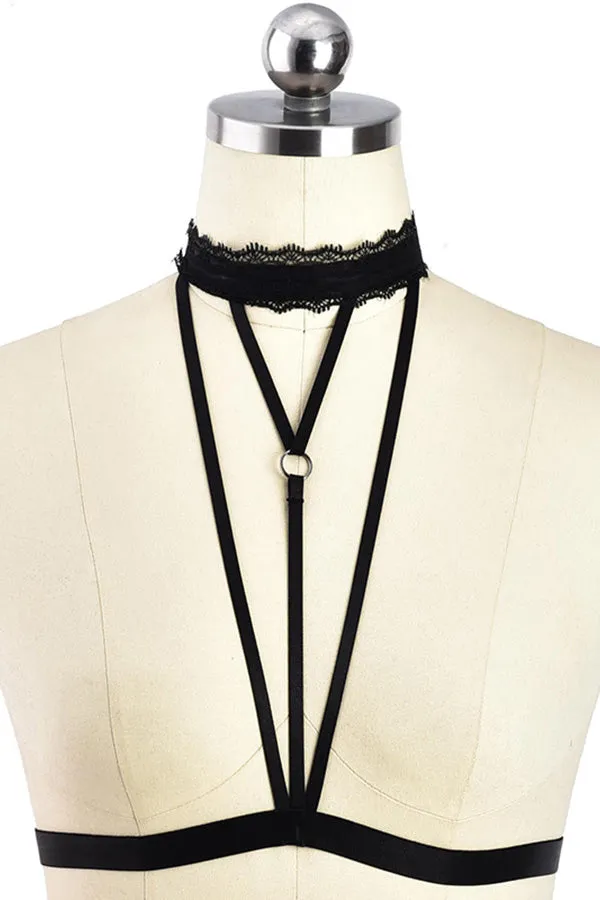 V-neck Body Harness For Fun